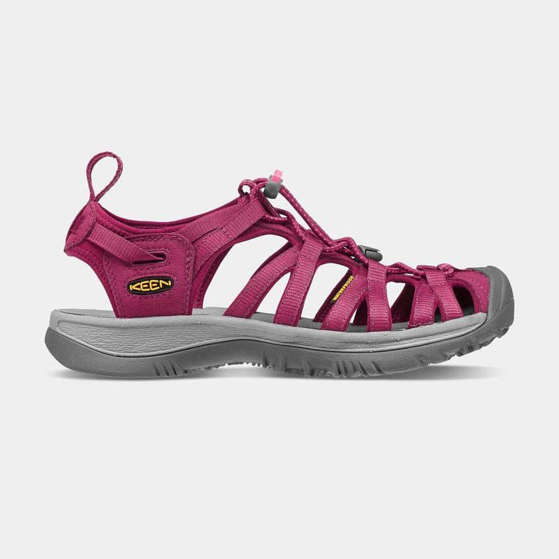 Keen Whisper Womens Hiking Sandals Fuchsia Stockists NZ (0679-OCPLN)